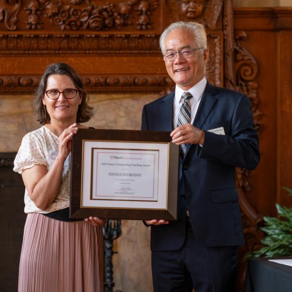 Nicole Svobodny, Teaching Professor of Global Studies, Receives The Dean's Outstanding Teaching Award